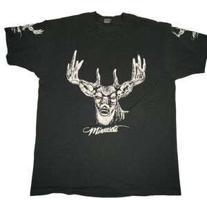 Vintage Minnesota Buck Deer Single Stitch T-Shirt